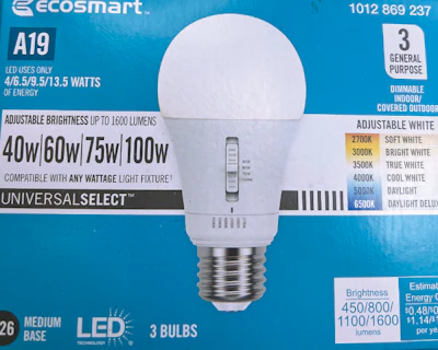 Buying a lightblub with adjustable Kelvin can save you major problems when creating samples.