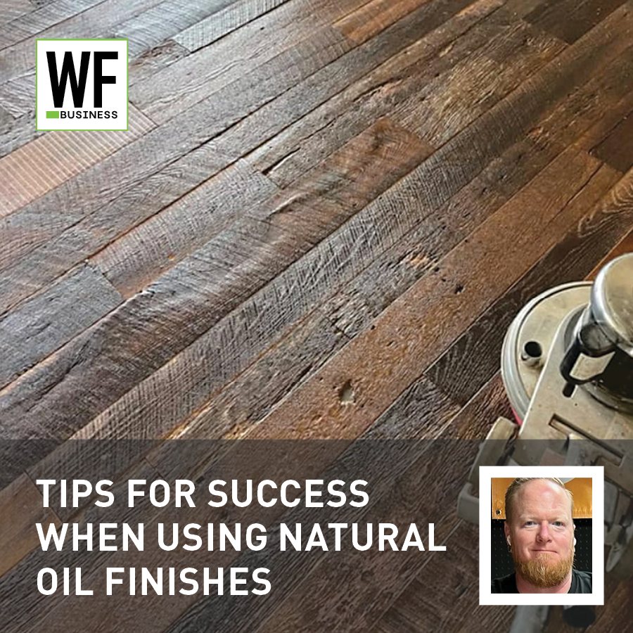Tip For Success Oil Finishes