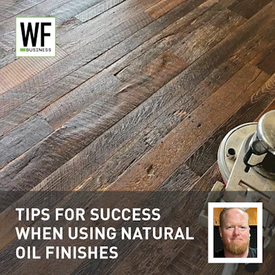 Tip For Success Oil Finishes