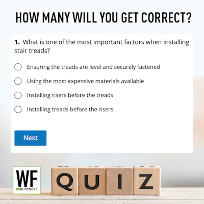 Quiz Stair Treads