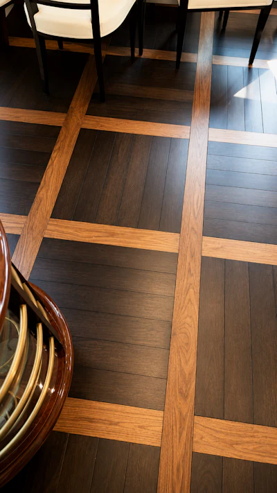 The floors in the Waldorf Astoria had to be extravagant and able to withstand high levels of foot traffic.