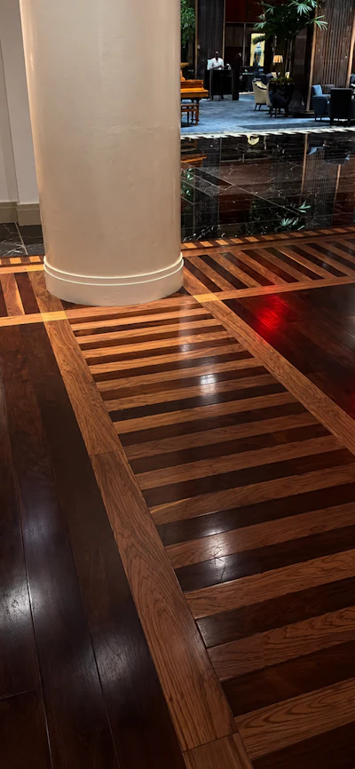 BoardHouse used Ciranova and Rubio Monocoat for the prefinished pieces of flooring.