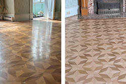As26 Wood Floor Rescue Before And After Stagecoach Flooring Chris Traver