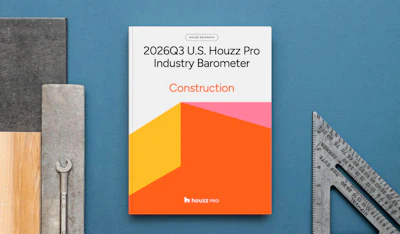 Q3 2026 U s Houzz Pro Industry Barometer Construction
