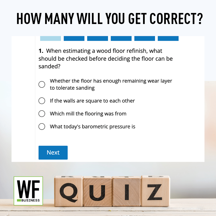 Quiz Refinish