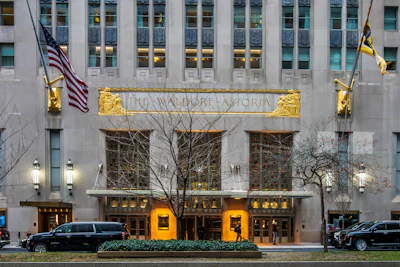 The Waldorf Astoria has served as New York City's unofficial palace for nearly a century.