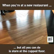 Stare At Cupped Floor