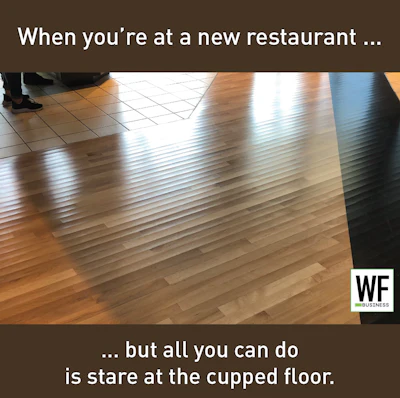 Stare At Cupped Floor