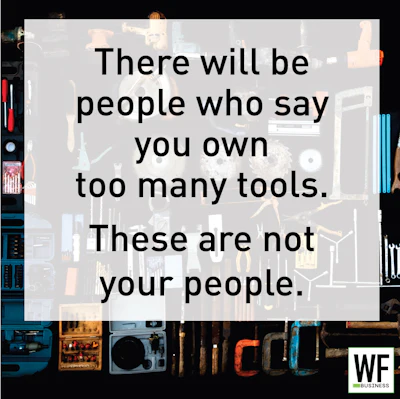 Too Many Tools Not Your People
