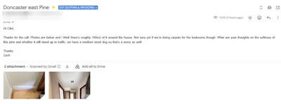 Email From Client