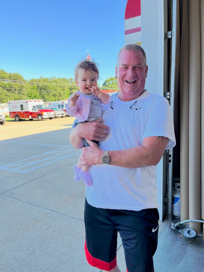 My uncle Kurt, who started the store and is pictured here, passed away in January 2024, leaving my dad and I (and Winnie) to find our way in the flooring industry.