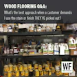 Not all stains are created equal, and that might be something you need to explain to your customers if they demand you use a certain color from a big box store.
