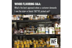 Not all stains are created equal, and that might be something you need to explain to your customers if they demand you use a certain color from a big box store.