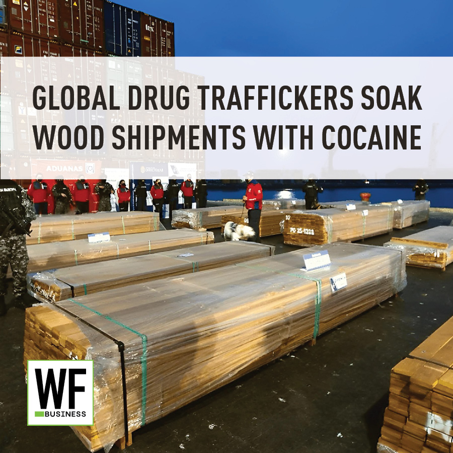 Wood Soaked With Cocaine