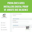 Prova Docs logo featuring a clipboard icon with document symbol and company name