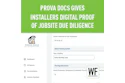 Prova Docs logo featuring a clipboard icon with document symbol and company name