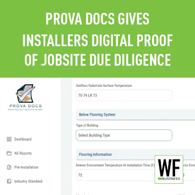 Prova Docs logo featuring a clipboard icon with document symbol and company name
