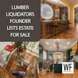 Luxury home interior featuring elegant bar area with round mirror, staircase with parrot, green kitchen, and WE Business logo